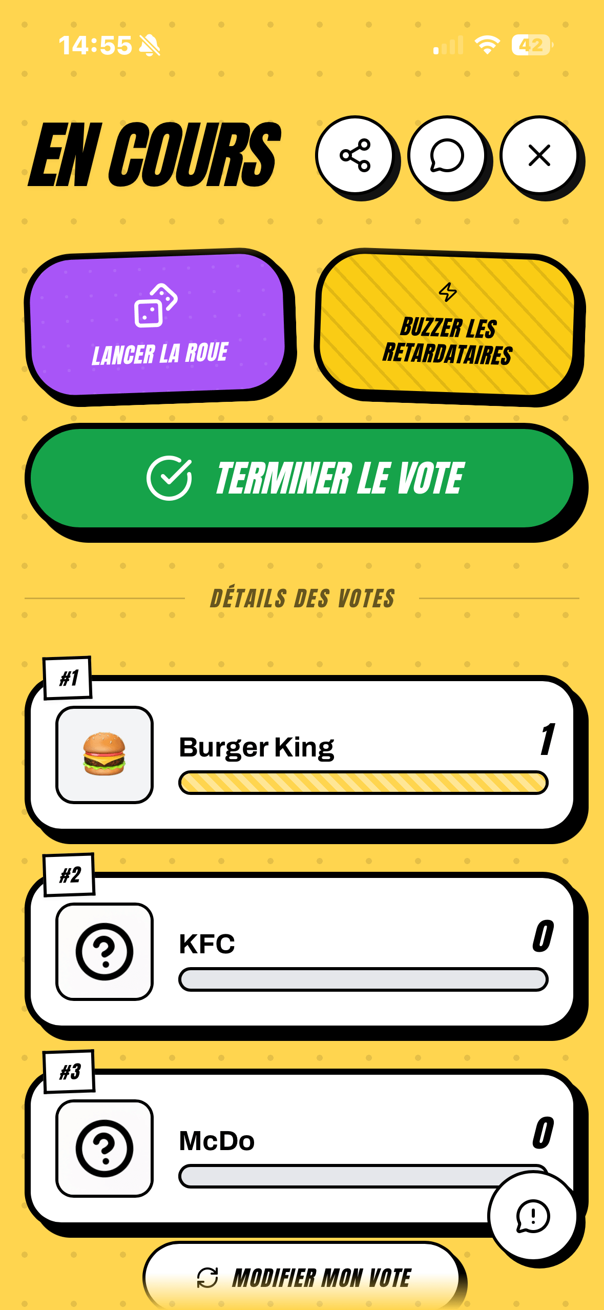 Vote brainstorm